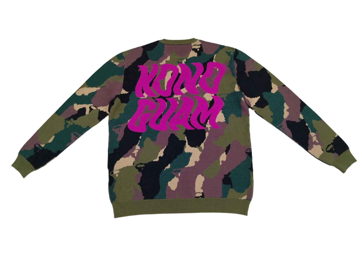 KONO Resistance Camo Knit Sweater